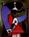 Frau dans un fauteuil 3 1927 kubist Pablo Picasso